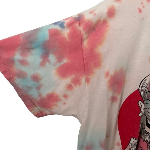 Rick Everett World Tour Tie Dye Crewneck Shirt in Size Large - Picture 7 of 9